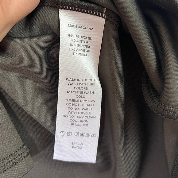 Quince Ultra-Form Active Dress Olive Green Racerback XS Pickleball Outdoors EUC - Picture 6 of 12